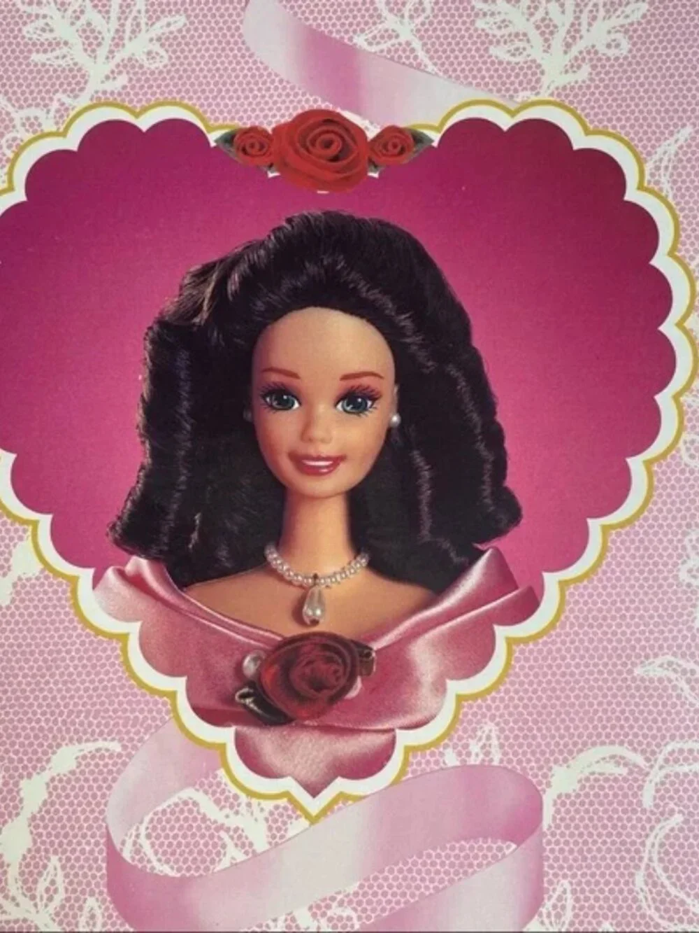 NWT vintage 1995 Hallmark 1830s Sweet Valentine Collectors Edition Barbie